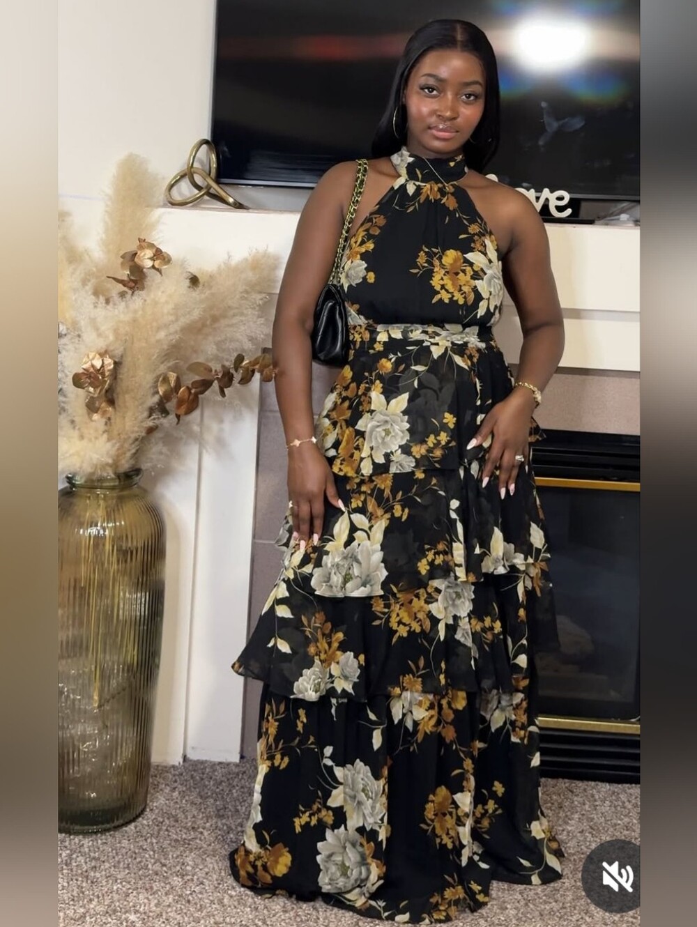 Fashion Nova Floral Maxi Dress - Picture 4 of 9
